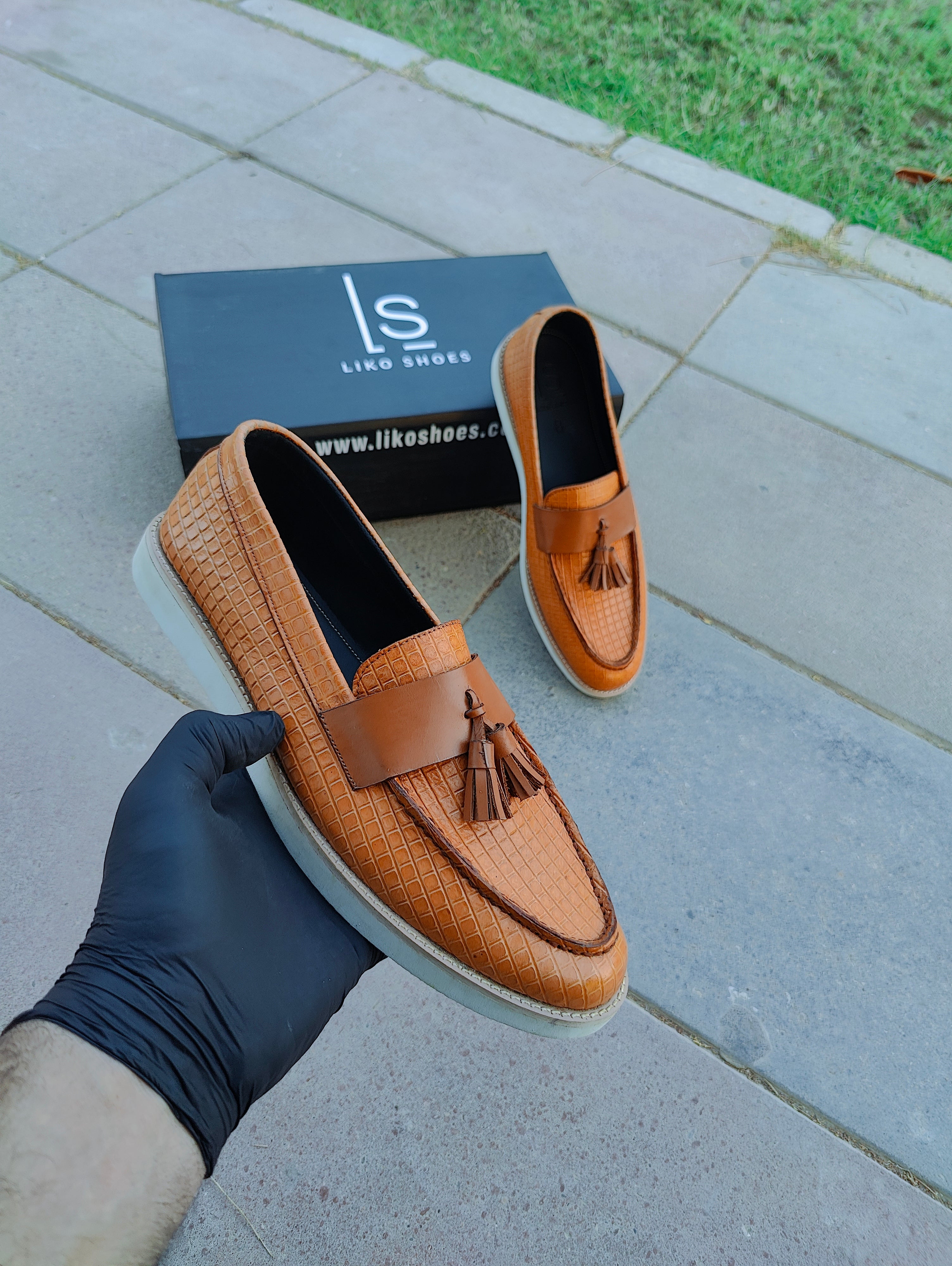mustard Albra Loafers
