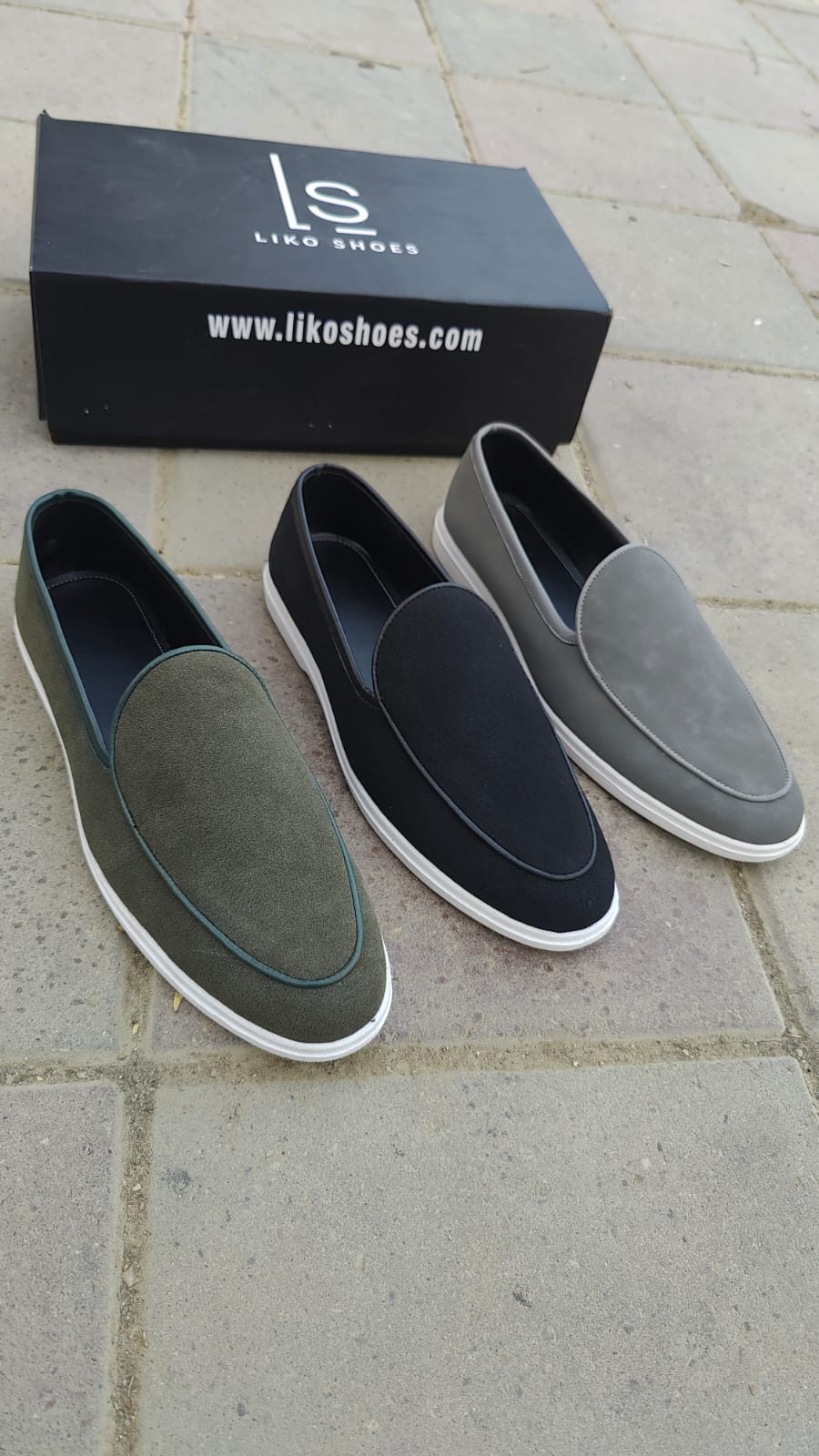 Belgian sued moccasin