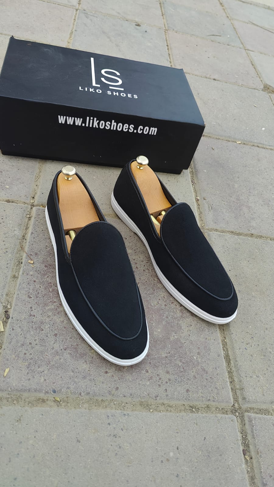 Belgian sued moccasin