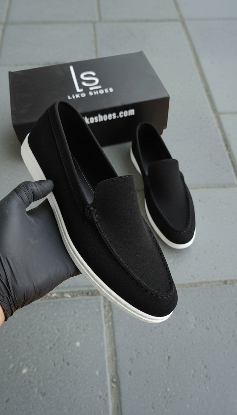 Loro Piana Style Men’s Loafers – Italian-Inspired Design