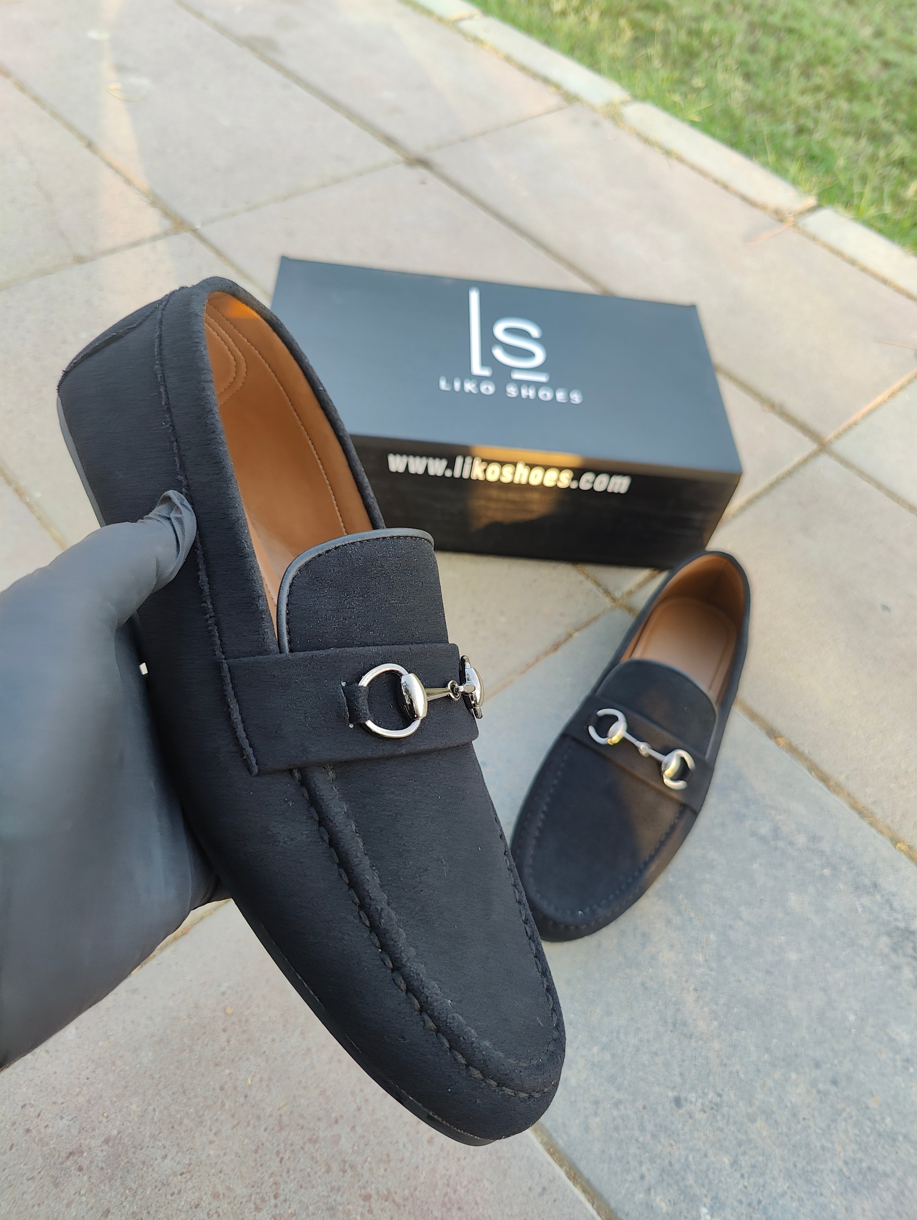 Black Trendy Loafers
