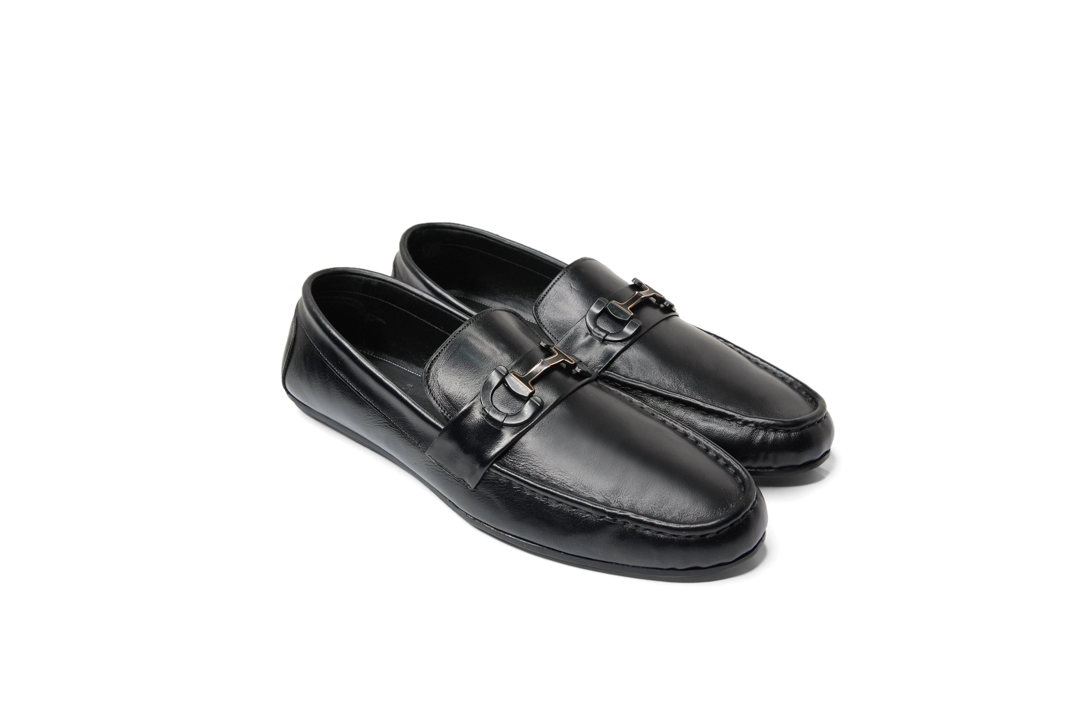 Black Cat Loafers
