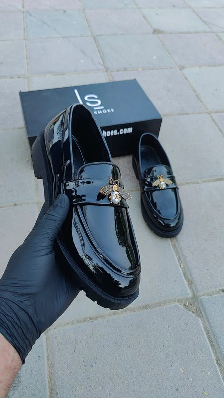Chunky Bee Loafers